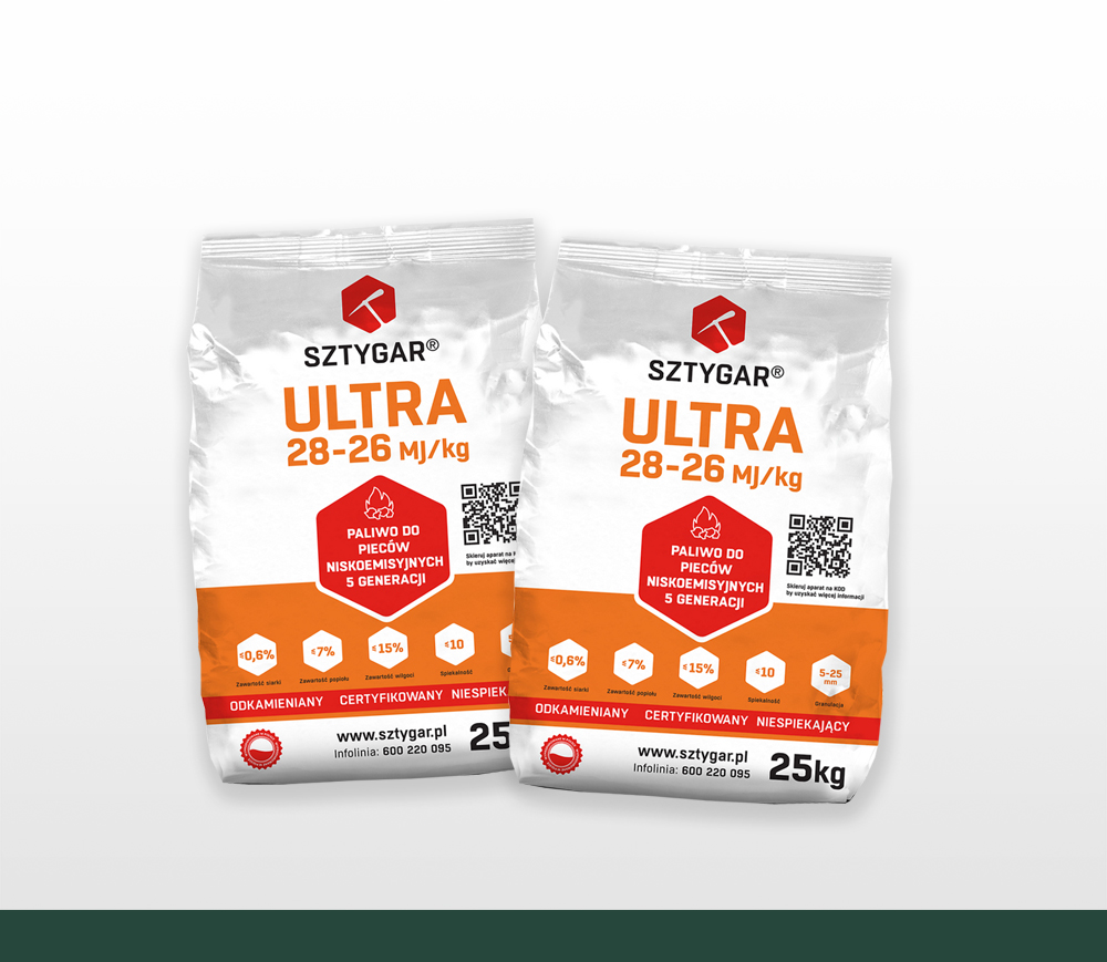 ekogroszek groszek ultra sztygar 25 kg